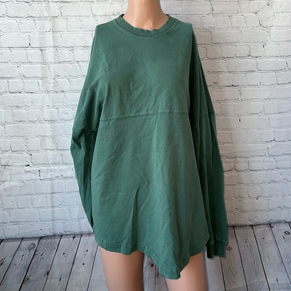 Spirit Other - spirit dark green charlotte long sleeve shirt size M